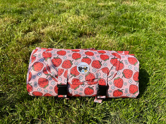 Summer Strawberries Pawtastic Travel Mats